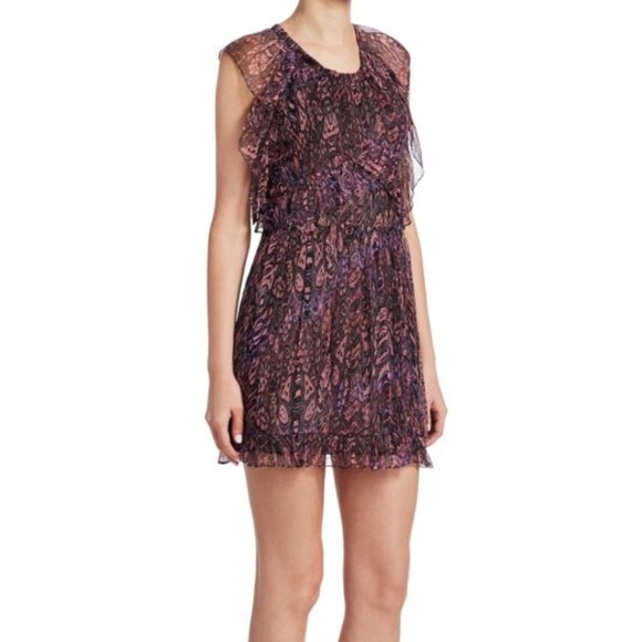 IRO Glorie Shift Dress - Pink - Picture 3 of 9